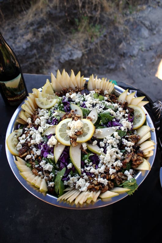 Northwest salad to compliment dinner Northwest salad to compliment dinner