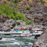 Making the Maneuver Through the Entrance of Blossom Bar Rapid