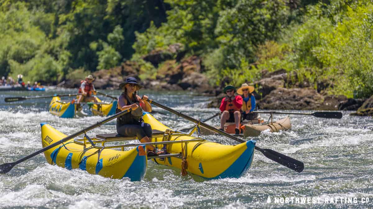 Class III Rowing School on the Rogue River
