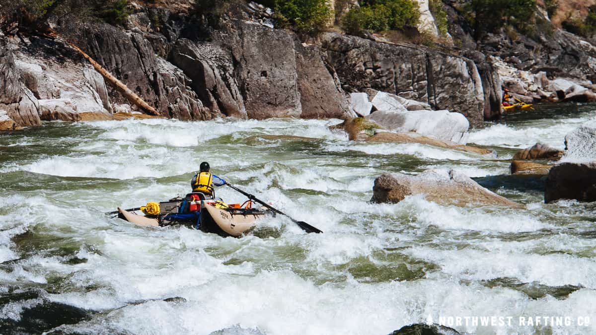 Devil Creek Rapid on the South Fork of the Salmon River
