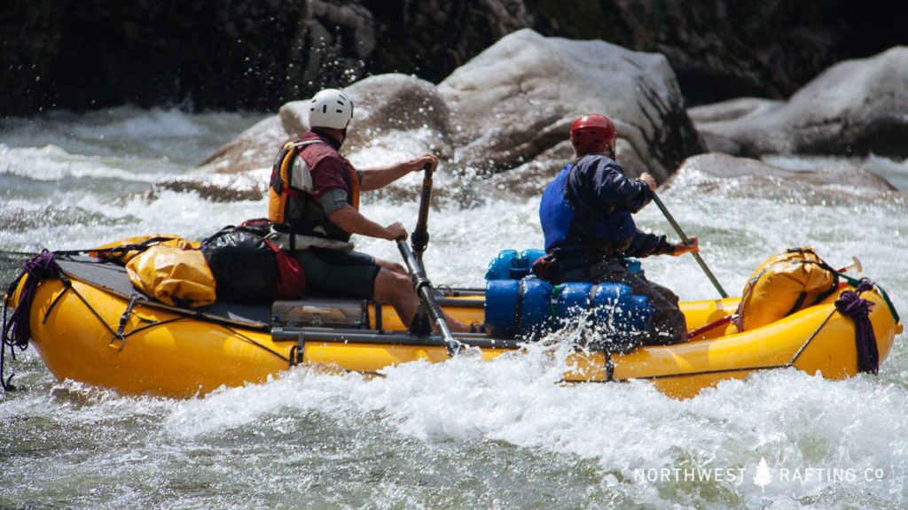 Open Oar Locks on the South Fork of the Salmon River