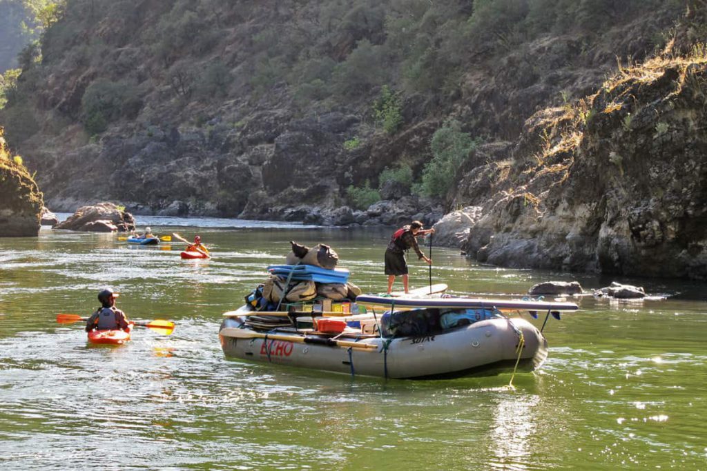 Enjoying the Serenity of Huggins Canyon on the Rogue River
