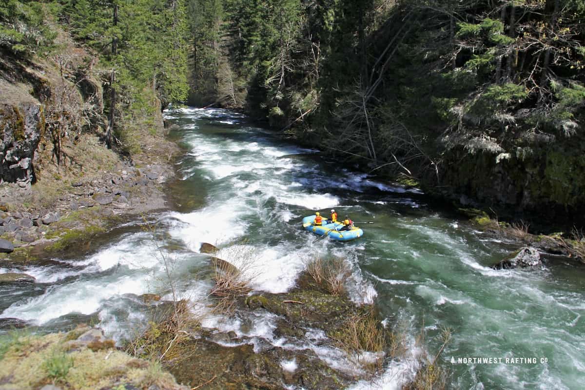 The West Fork of the Hood River at Green Point Creek
