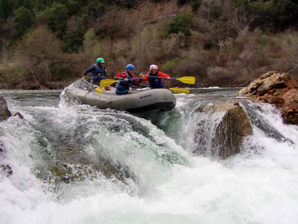 Wing Raft on the Cal Salmon