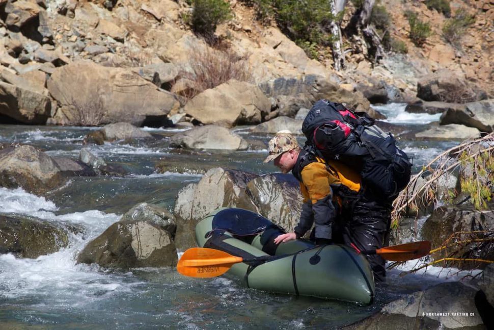 Packrafting / Backpacking down Baldface Creek