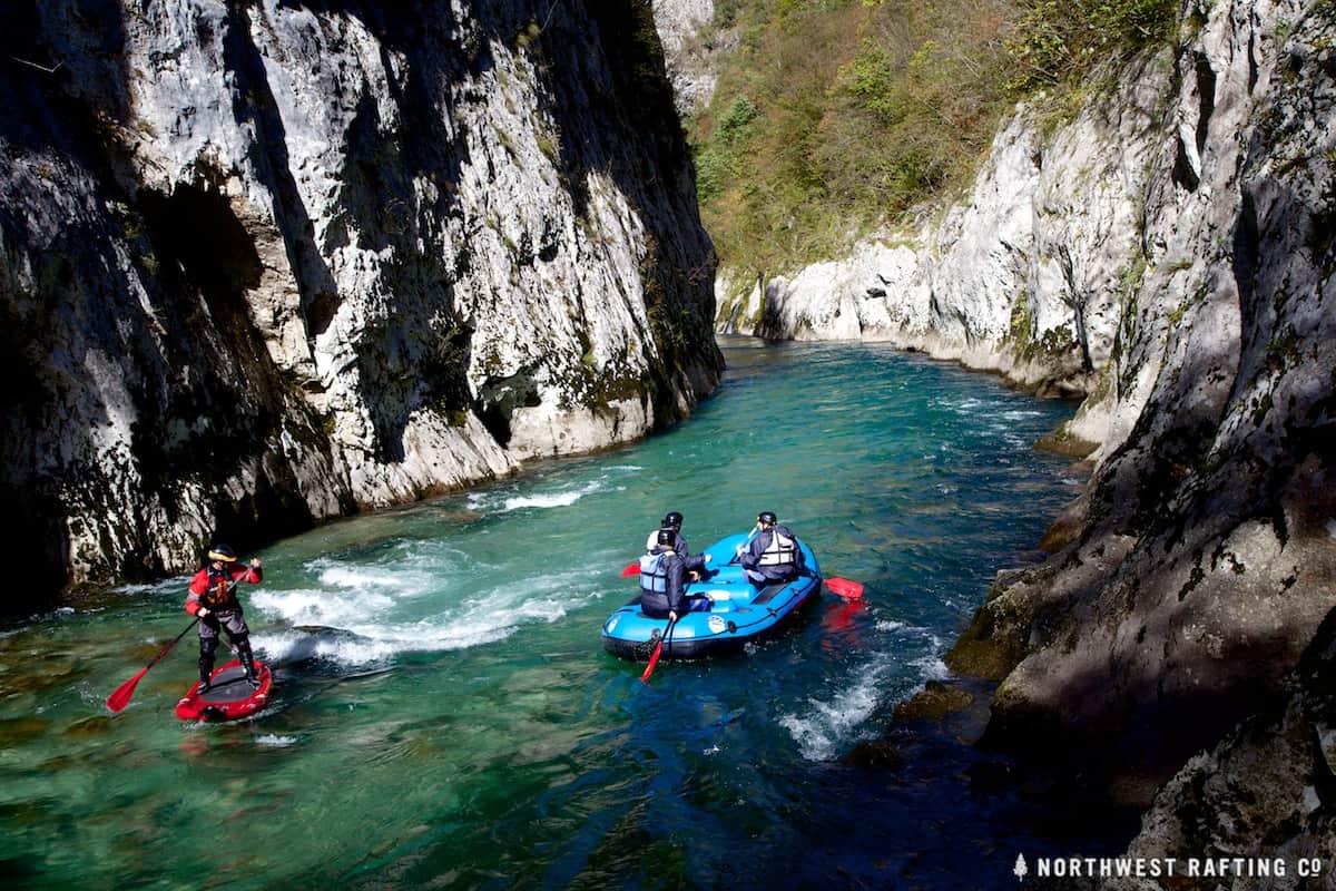 Rafting on the Neretva River
