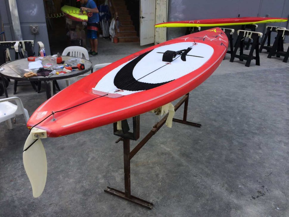 Corran Addison's SUP Skeg