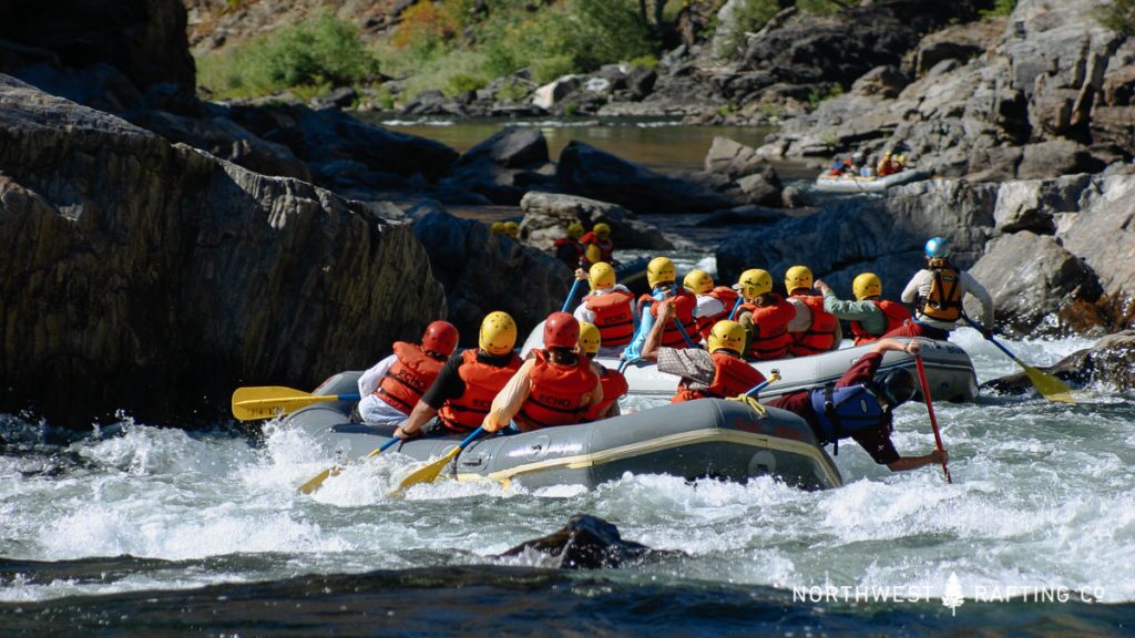 Hells Kitchen Rapid on California's Tuolumne River