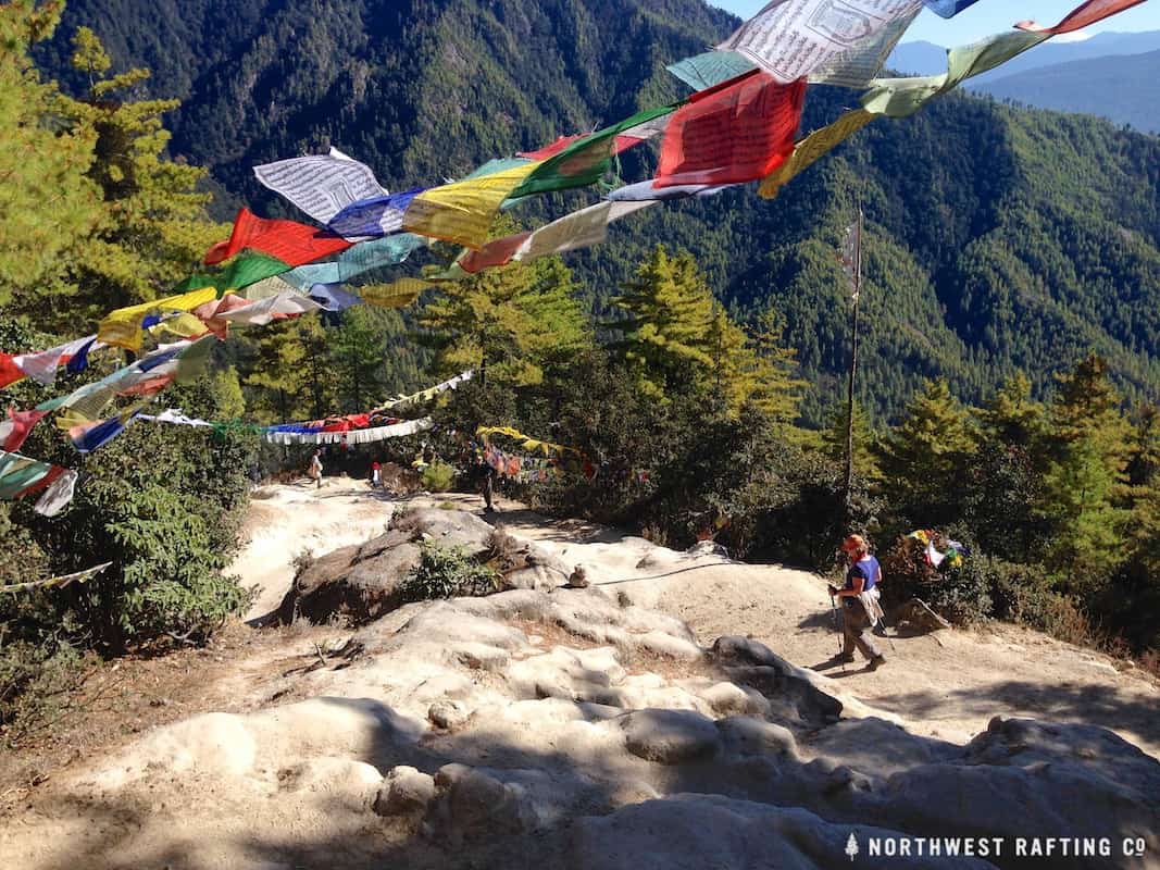 Hiking the Trail to Taktsang
