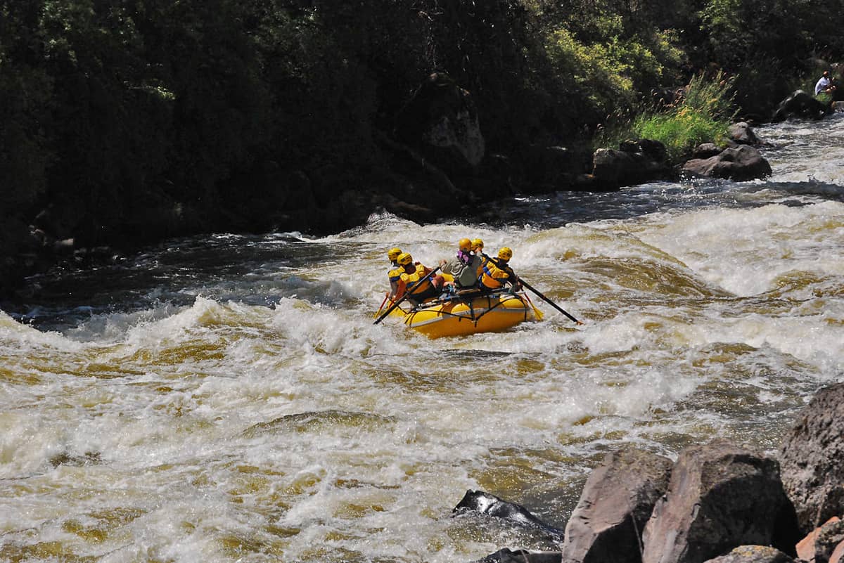 Caldera Rapid on the Upper Klamath River