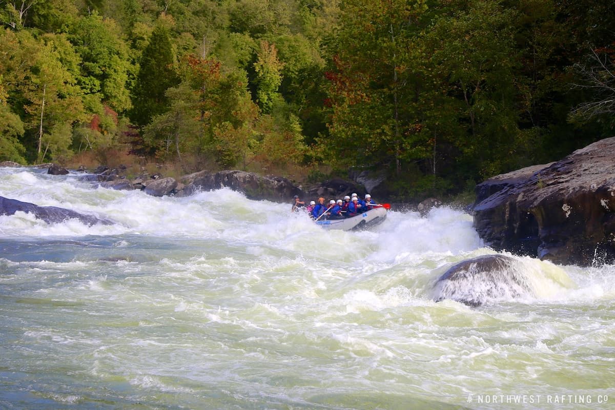 Pillow Rock on the Upper Gauley River