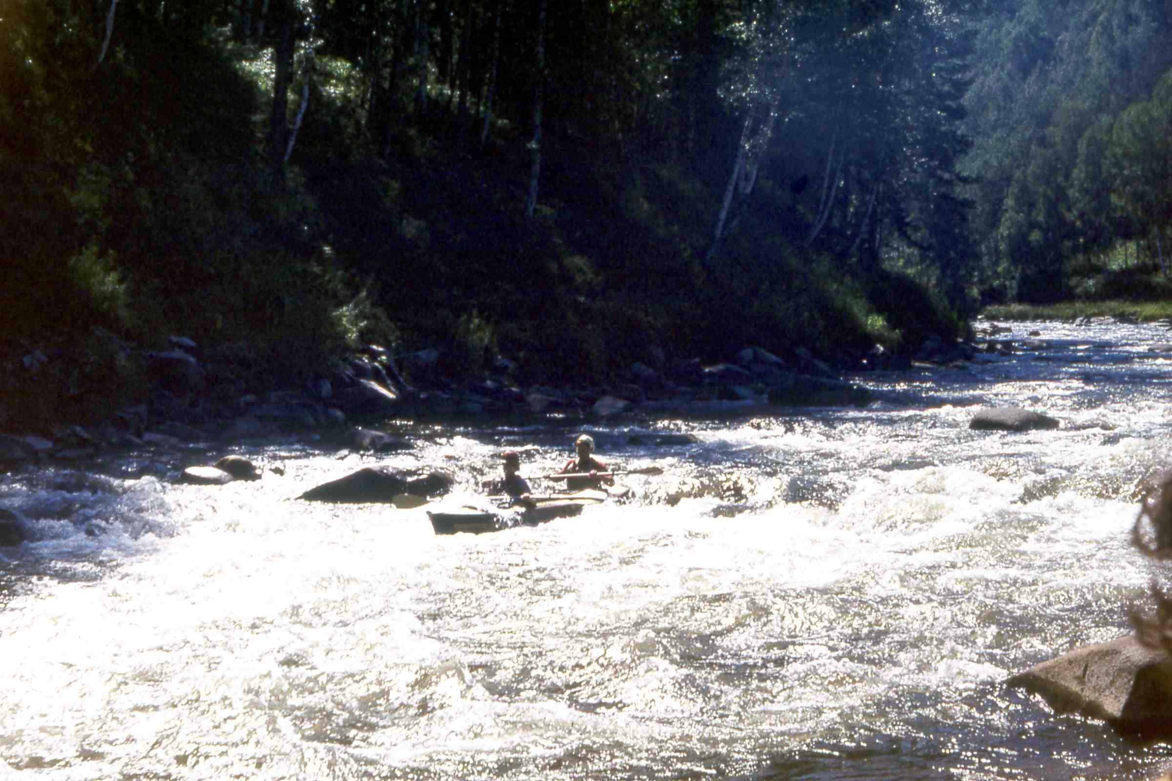 Kayaking on Siberia's Akishma River