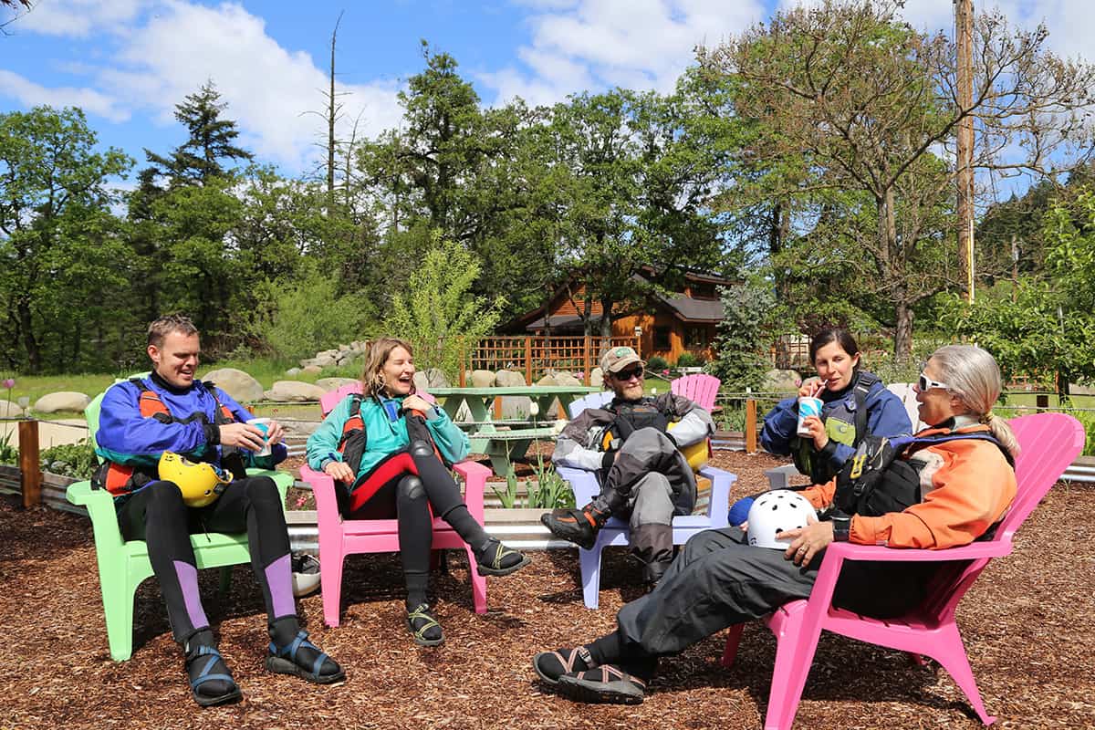 Wearing Neoprene Wetsuits & Splash Jackets are a Great Way to Stay Warm in the Spring & Fall