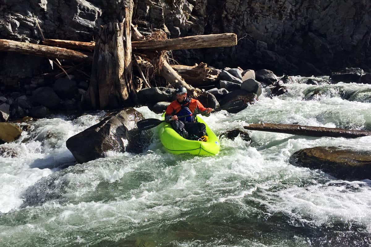AIRE BAKraft on the Middle Fork of the Hood River