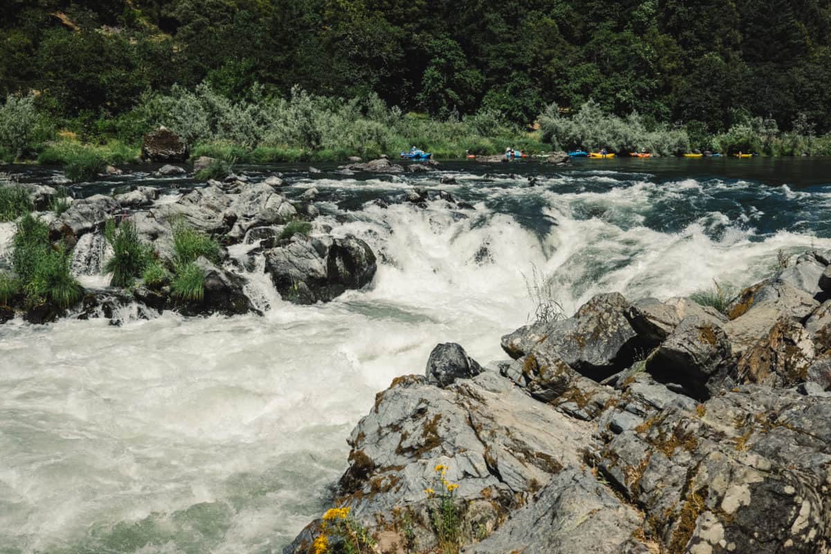 Rainy Falls on the Rogue River | Photo by Nate Wilson Photo