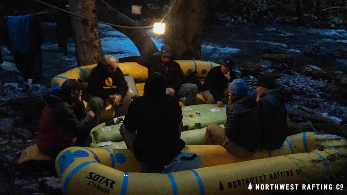 Playing Coup along Boulder Creek