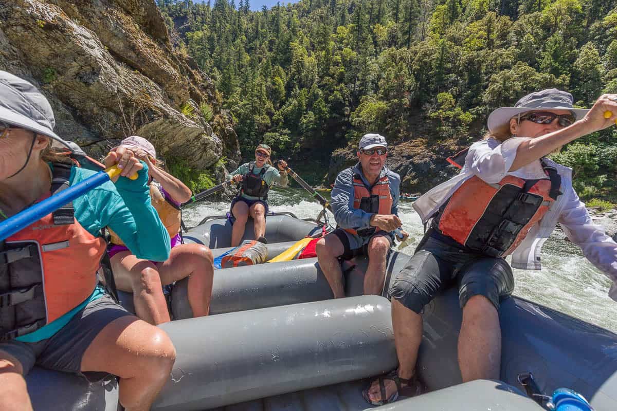 Rafting on the Rogue River