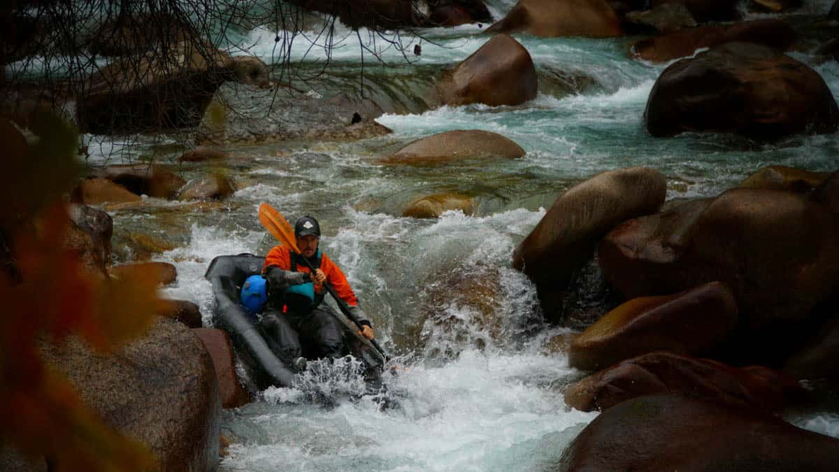 Kayaking the Chychkan River Kyrgyzstan