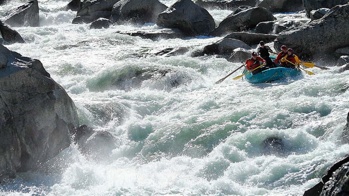 Mushroom Rapid on Cherry Creek