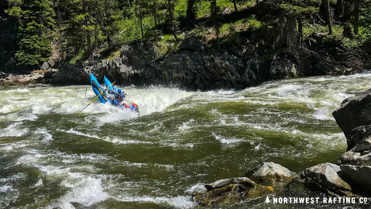 Velvet Falls on the Middle Fork of the Salmon River at 6.5 feet