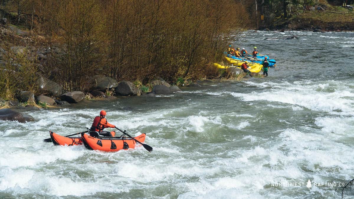 Rowing Training on Oregon's Hood River