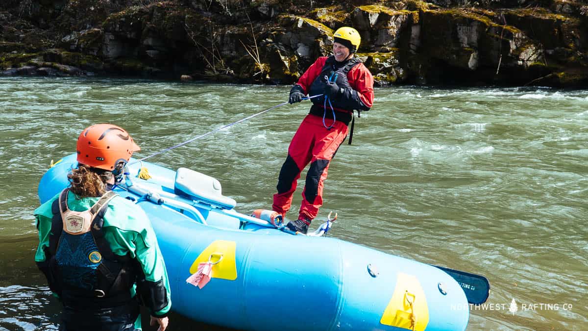 Raft Flip Practice