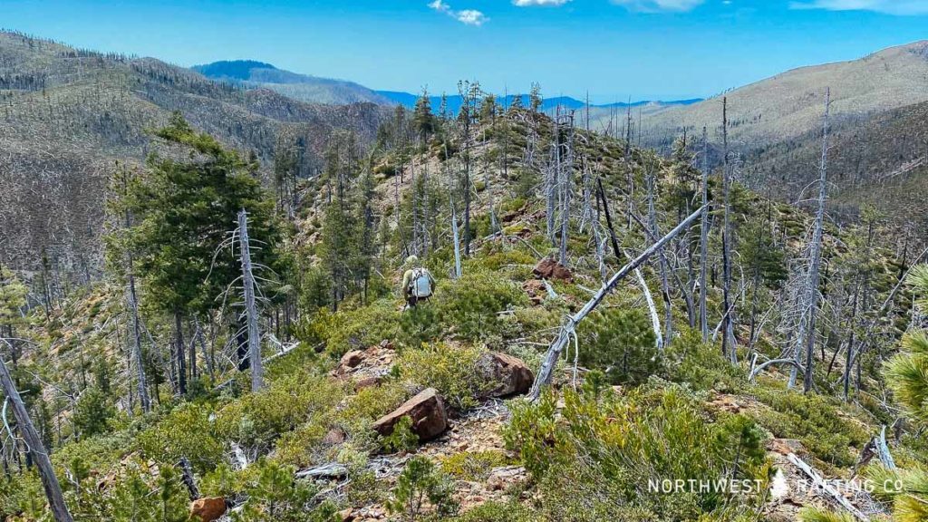 Hiking a Serpentine Ridge in the Chrome Creek Headwaters