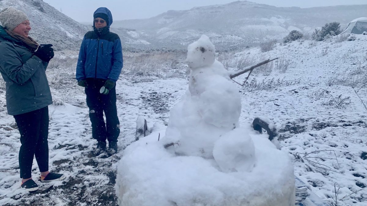 Owyhee Snowman