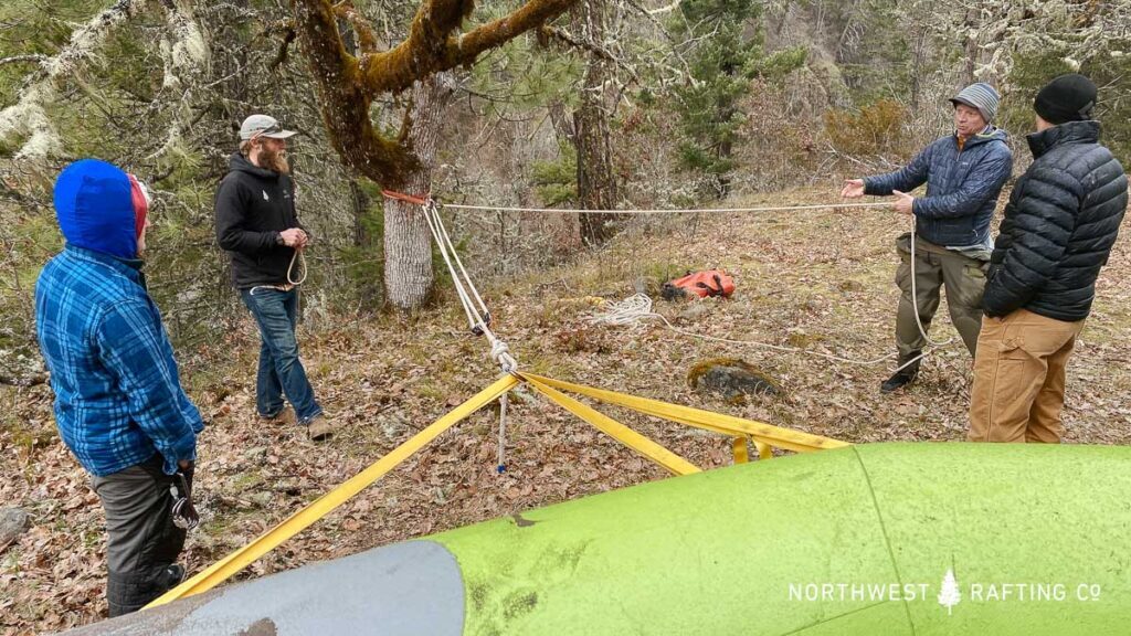 Learning to Responsibly Work with Ropes is and Important Part of this Course