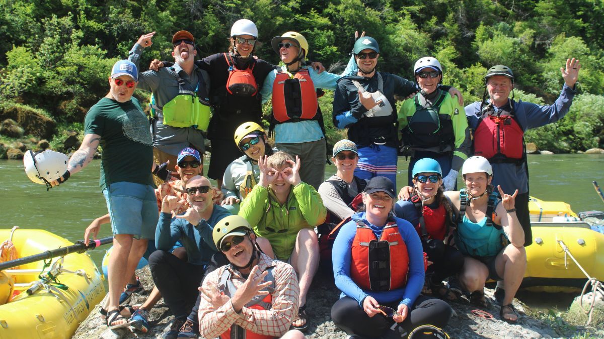 Rowing School Students Group Photo