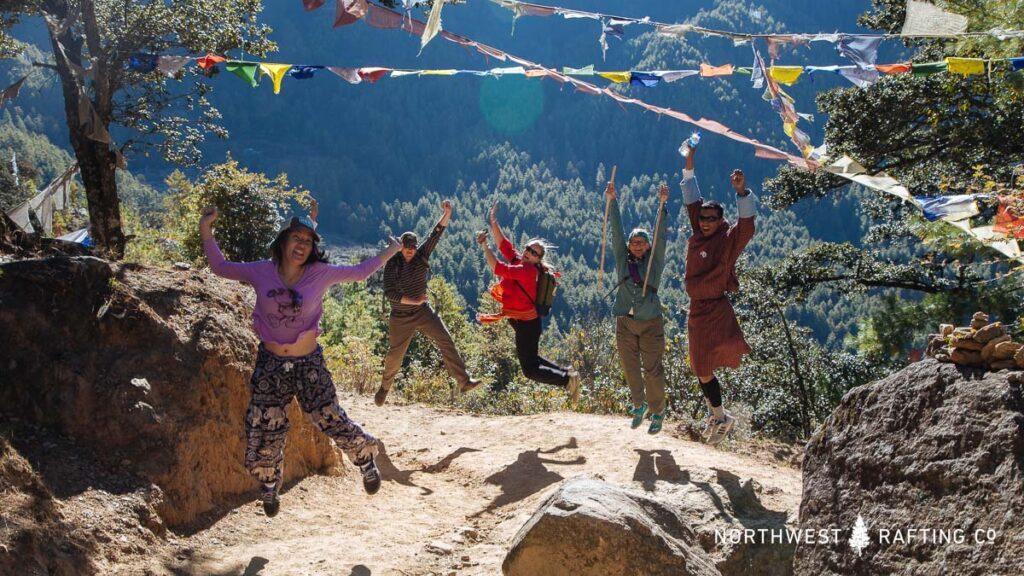 Hiking up to Taktsang (Tigers Nest)