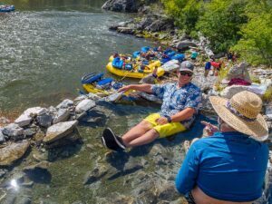 Hot Springs on the Middle Fork of the Salmon River