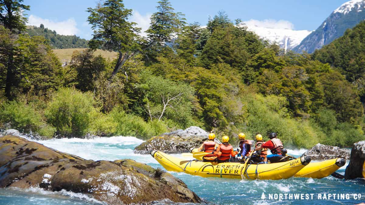 Big Rapid and Beautiful Scenery on the Futaleufu River