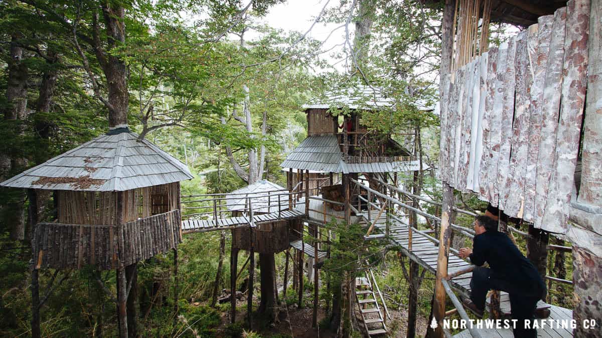 Tree House Camp near the Futaleufu River