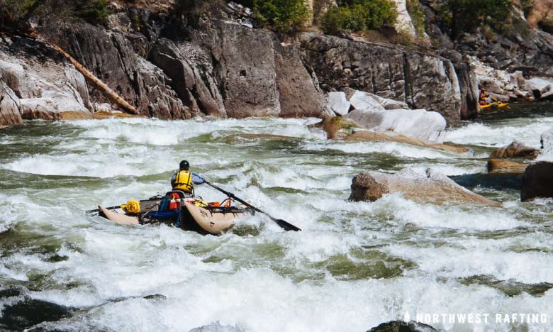 Devil Creek Rapid on the South Fork of the Salmon River