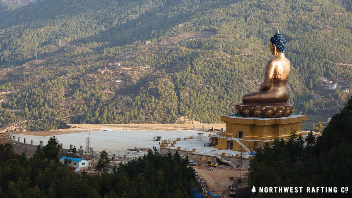 The Buddha Dordenma Statue near Thimphu