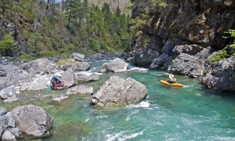 Kayaking the Upper Chetco Gorge