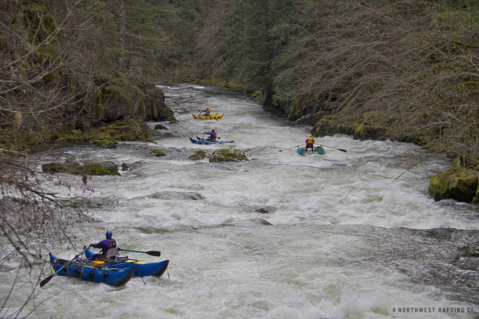 Catarafts in Balls to the Wall Right at Higher Water