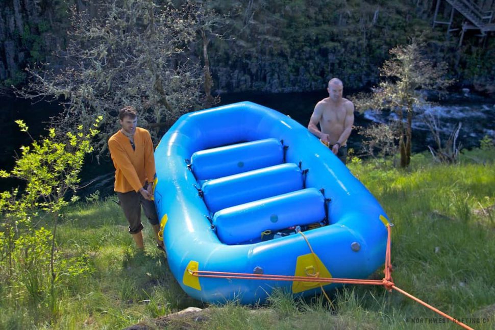 Take-out for the West Fork of the Hood River