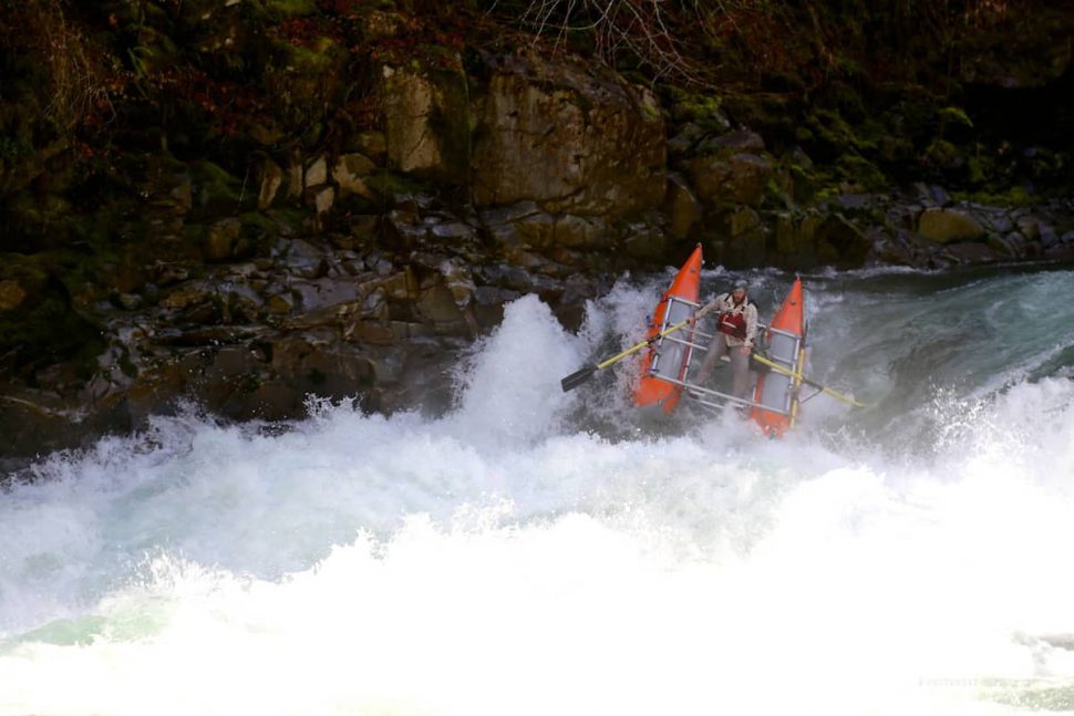 Cataraft in Beyond Limits (aka Fish Ladder)