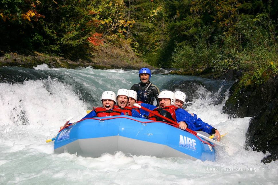 AIRE Raft on the White Salmon River