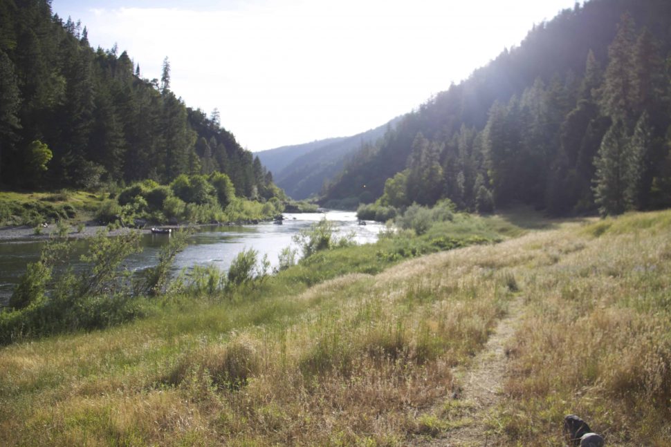 Afternoon view from camp