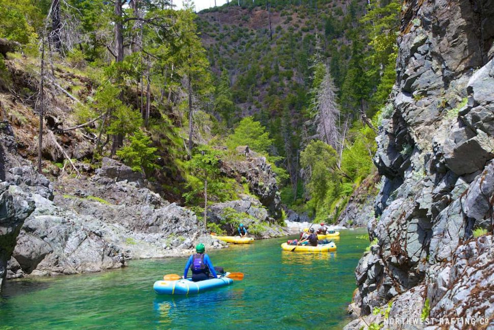 Kayaking in the Magic Canyon of the Chetco River 