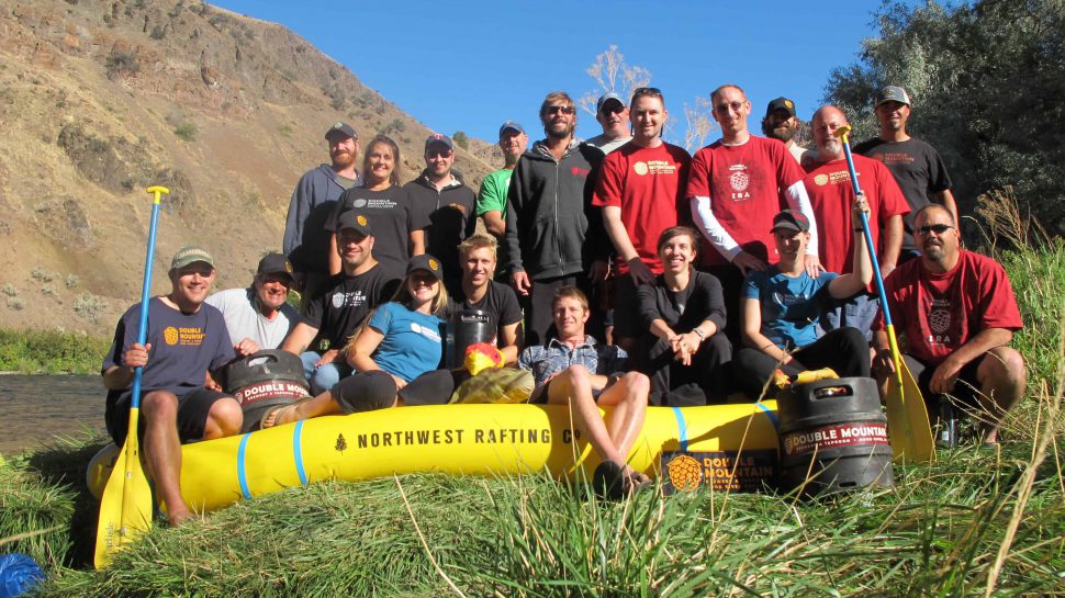 Brews with Views Crew on the Deschutes