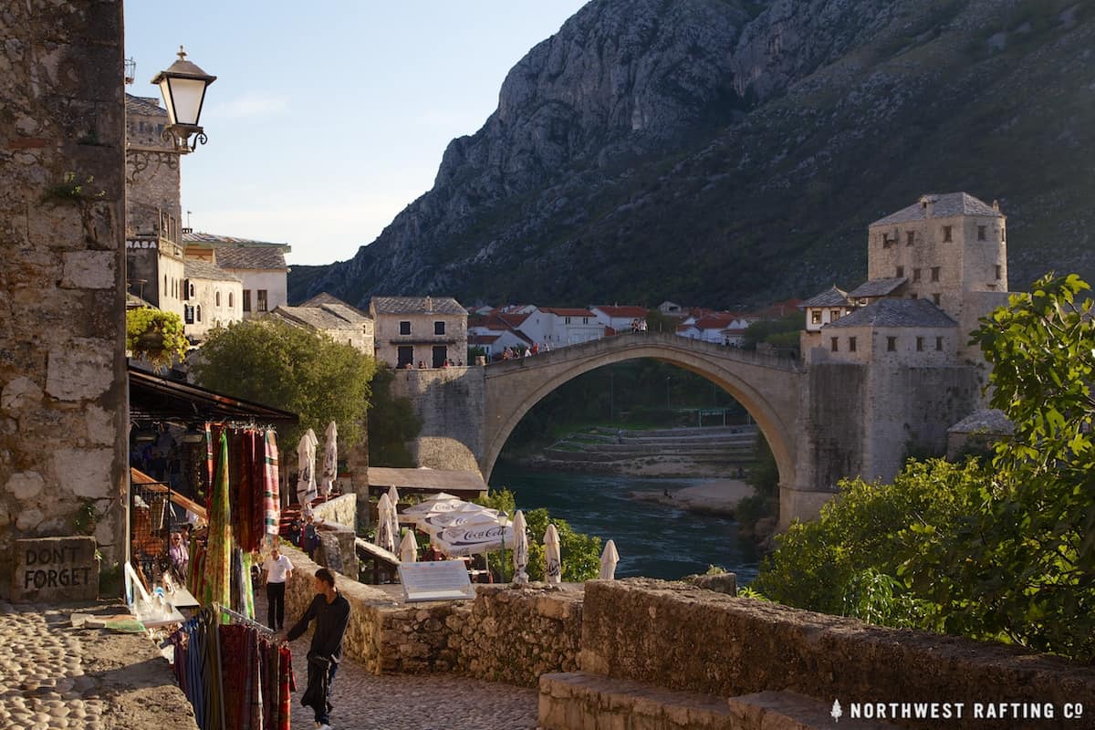 The famous Stari Most (Old Bridge) in Mostar, Herzegovina