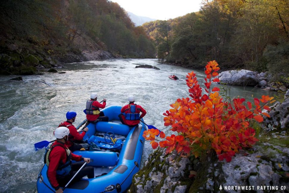 Rafting on the Tara River in Montenegro