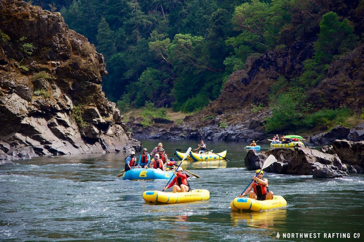 Rafting on the Rogue River