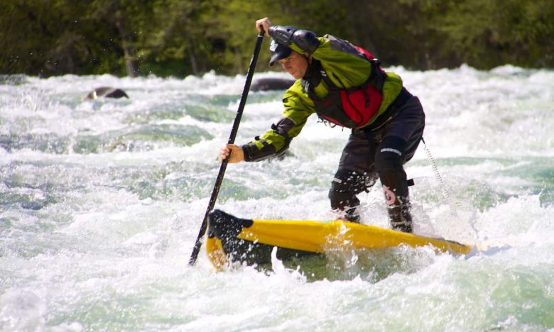 Tim Thornton dressed for SUP success