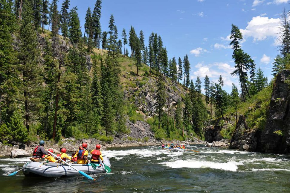 Rafting the Selway River