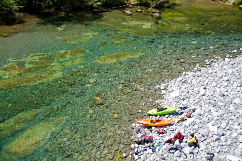 Clear waters of the Chetco River